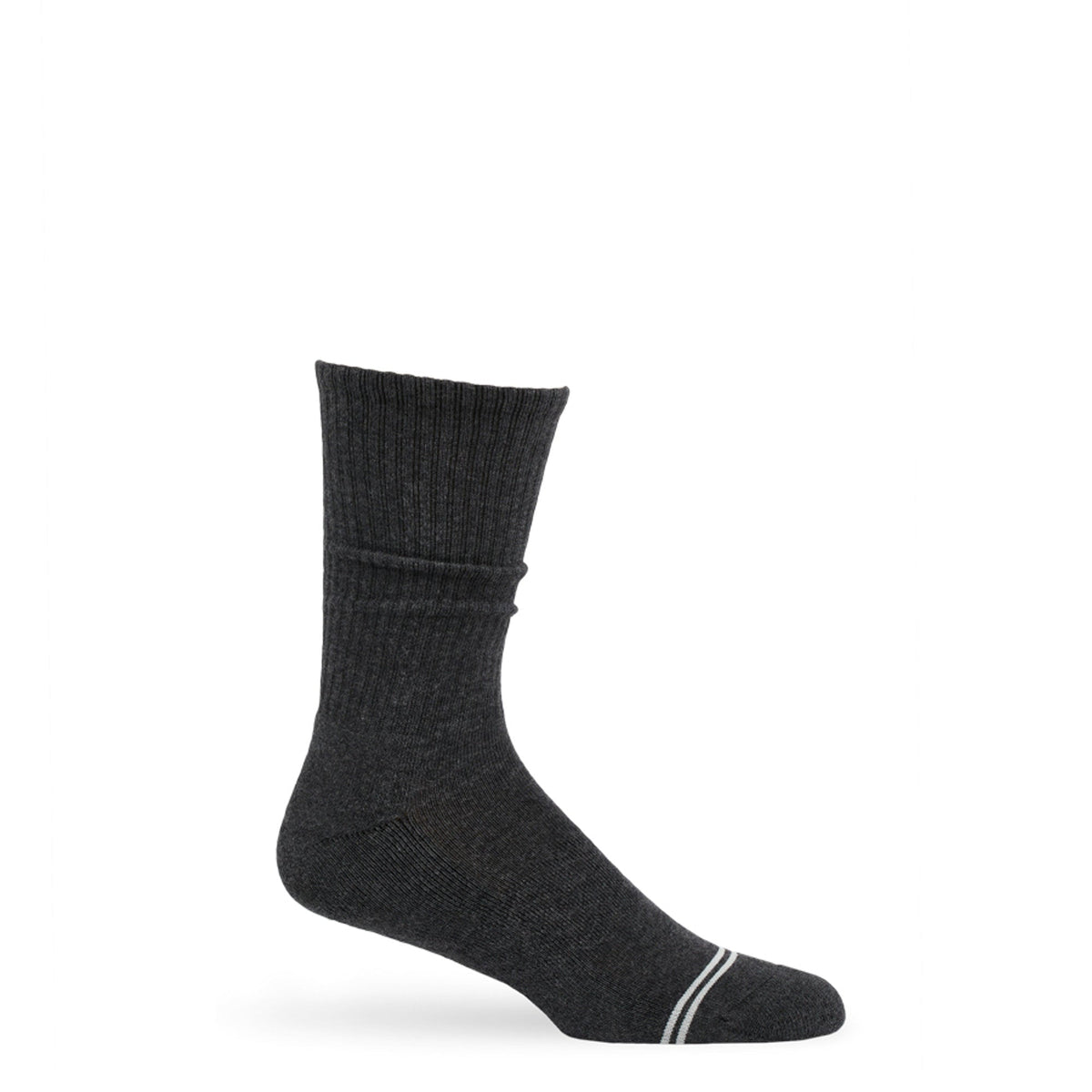 Charcoal Casual Crew Socks