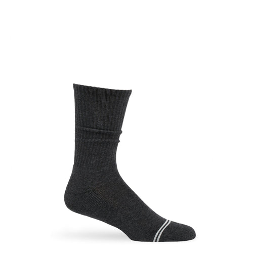 Charcoal Casual Crew Socks