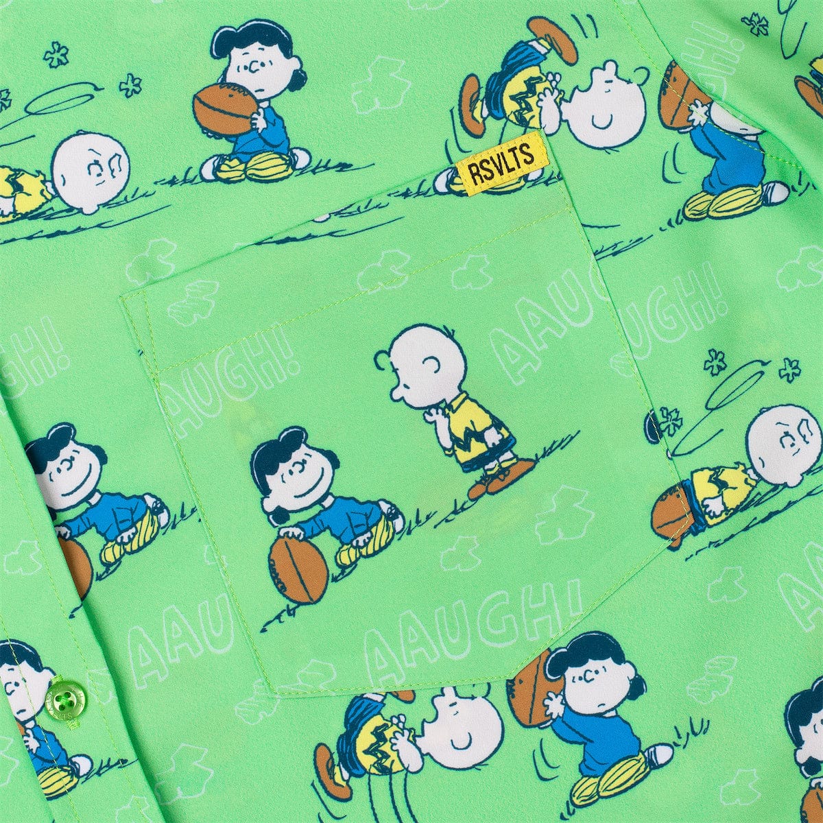 Peanuts "AAUGH!" – KUNUFLEX Short Sleeve Shirt