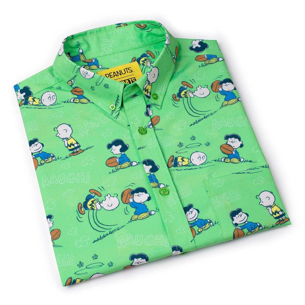 Peanuts "AAUGH!" – KUNUFLEX Short Sleeve Shirt