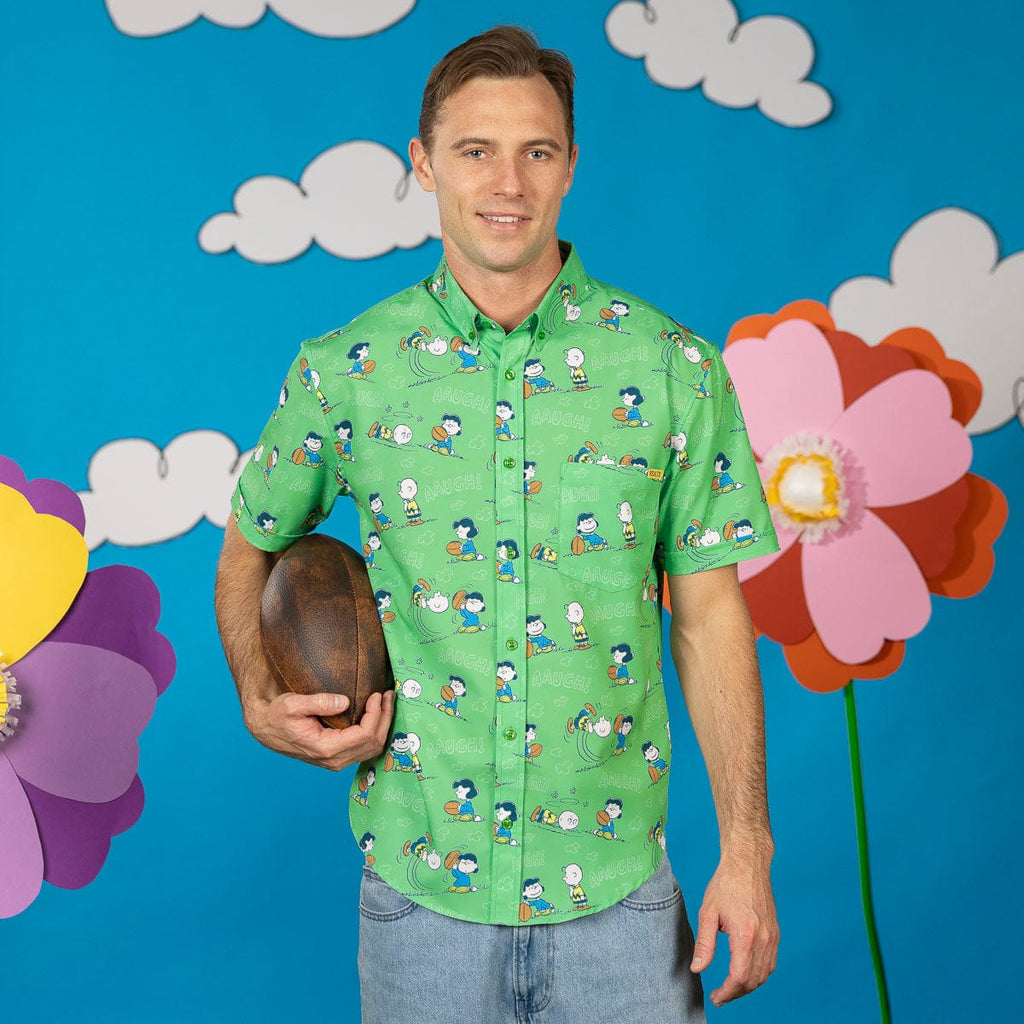 Peanuts "AAUGH!" – KUNUFLEX Short Sleeve Shirt